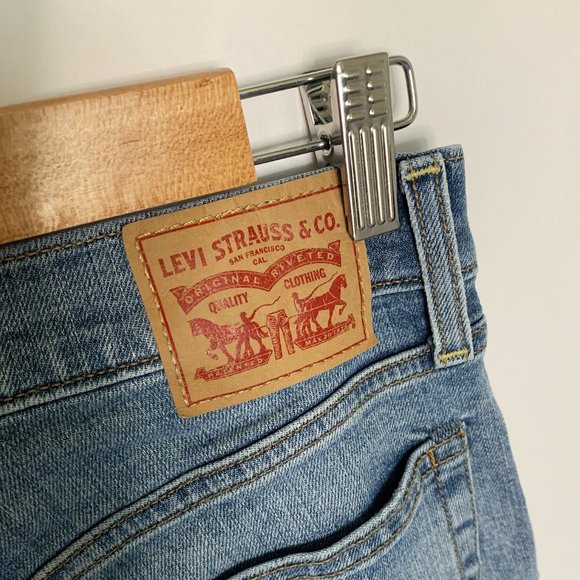 Levi's Hi Waisted Wedgie Skinny Jeans Size 29 - Picture 4 of 6